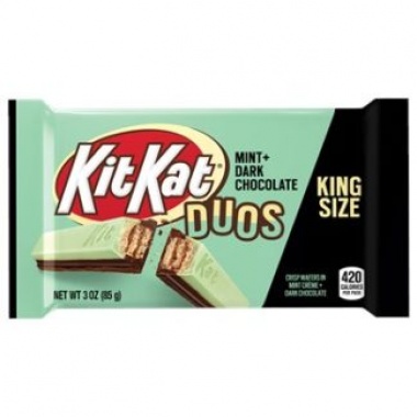 Kit Kat King Size Duo’s Mint & Dark Chocolate 85g large - Hollywood ...