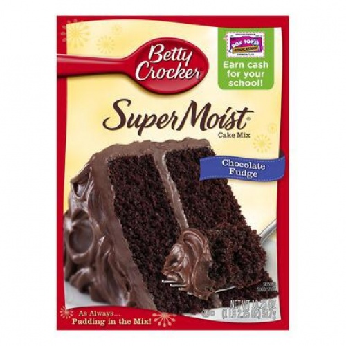 Betty Crocker Chocolate Fudge Cake Mix 432g Hollywood Candy Store 6462