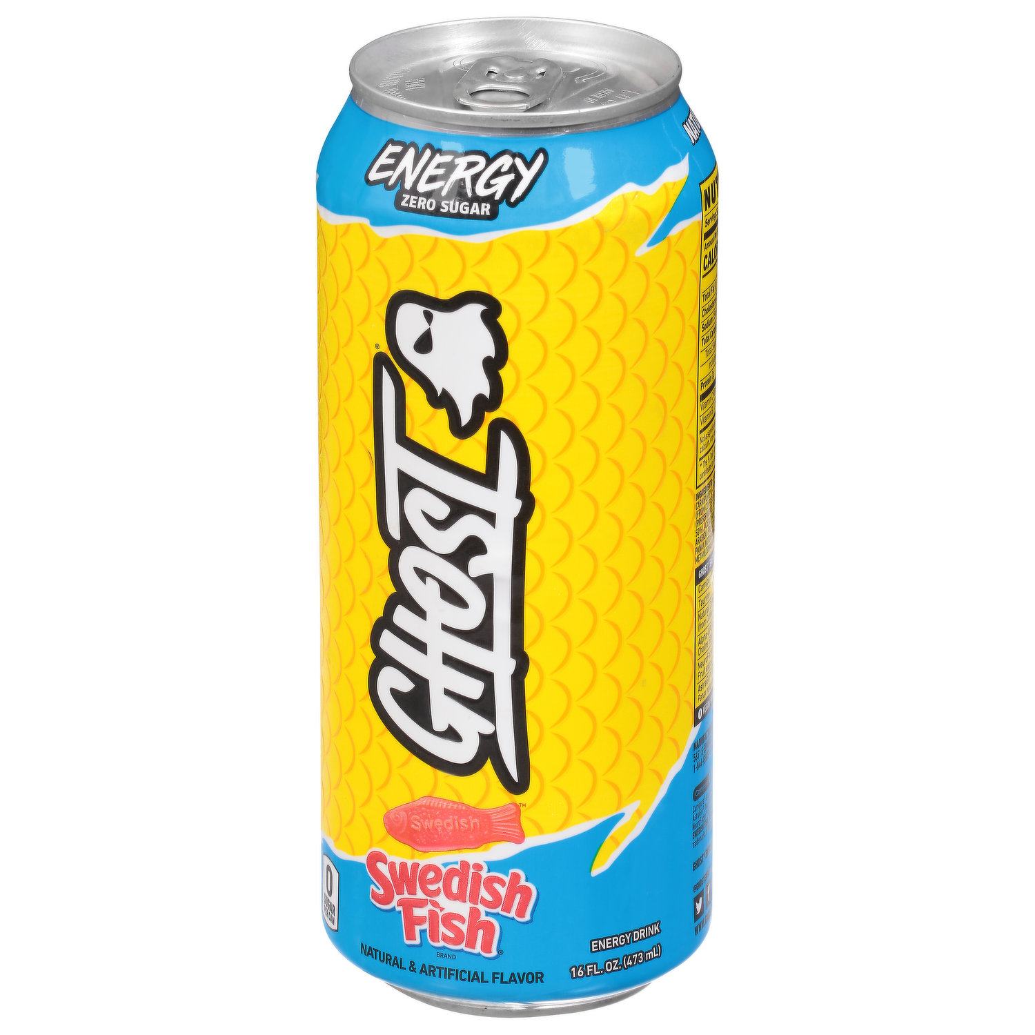 Ghost - Zero Sugar Energy Drink - Swedish Fish 16fl.oz 473ml ...