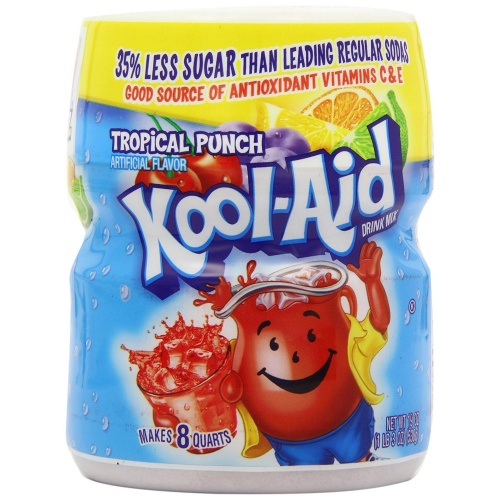 Kool Aid Drink Mix Tropical Punch Hollywood Candy Store